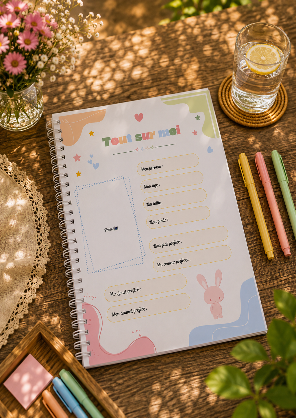 Suivi de mon année à l'école maternelle – Petite Section